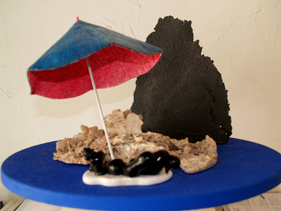 Bain de soleil sur la banquise.